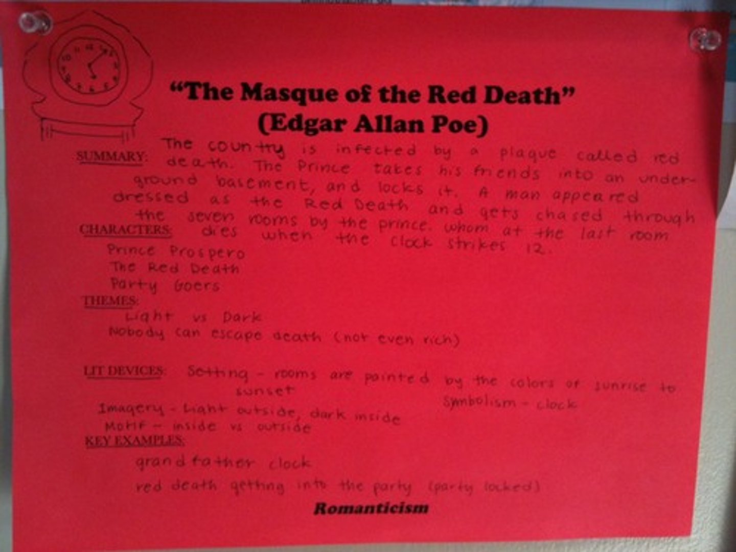 <p>A story that contains several interconnected symbols that work together to create a theme</p>