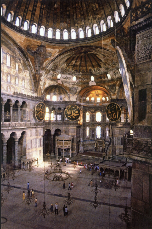 <p>Haghia Sophia, Istanbul, 532-537 CE</p>