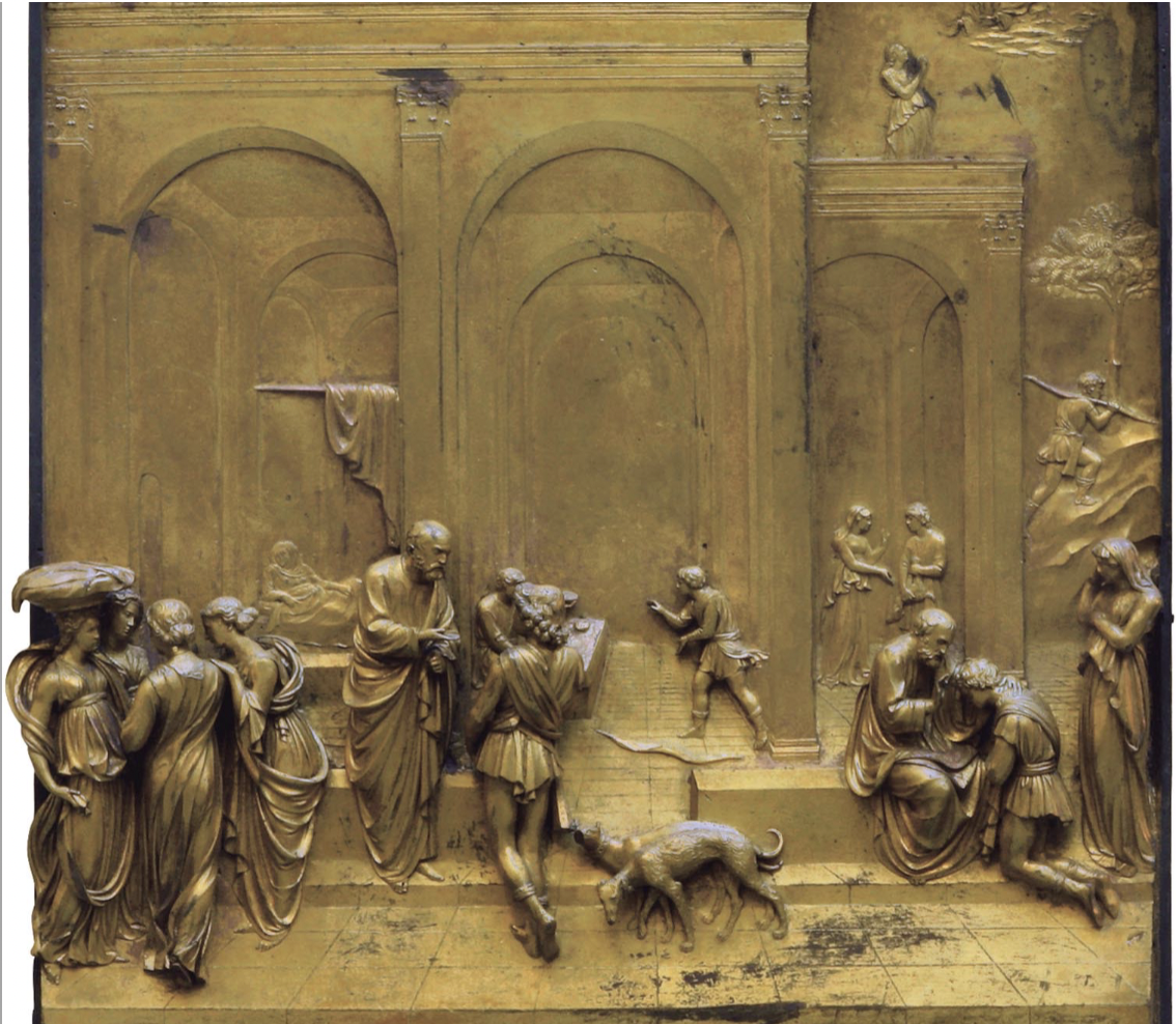 Jacob & Esau, Panel from the "Gates of Paradise" FACTS 