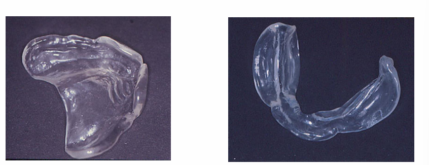 <p>edentulous - often heat-cured clear acrylic bases bases from the master impression - can also make temporary bases</p><p>for partial dentures - always use temporary bases</p>