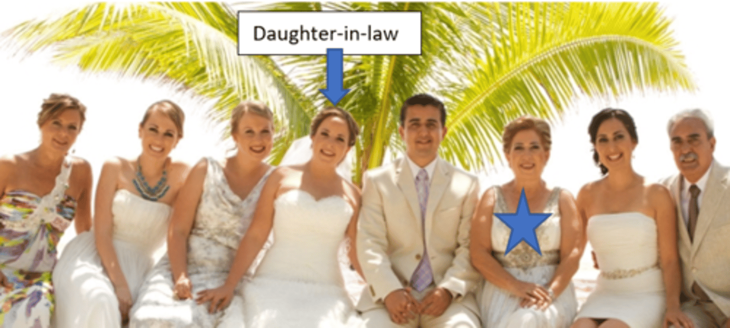 <p>daughter-in-law</p>