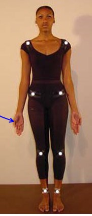 <p>•Upright posture</p><p>•Thumbs pointed out (laterally)</p><p>•Feet together</p><ul><li><p><em>forearms are supinated</em></p></li></ul>