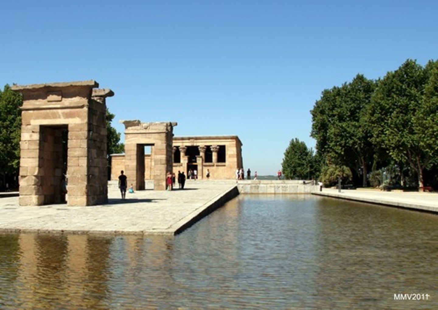 <p>An Egyptian temple gifted by Egypt to Spain in 1968</p>