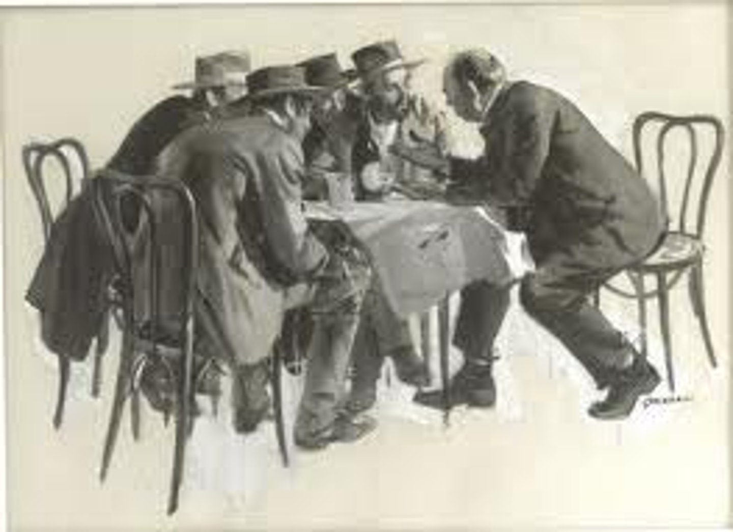 <p>Secretly plan together (collude, scheme)</p>