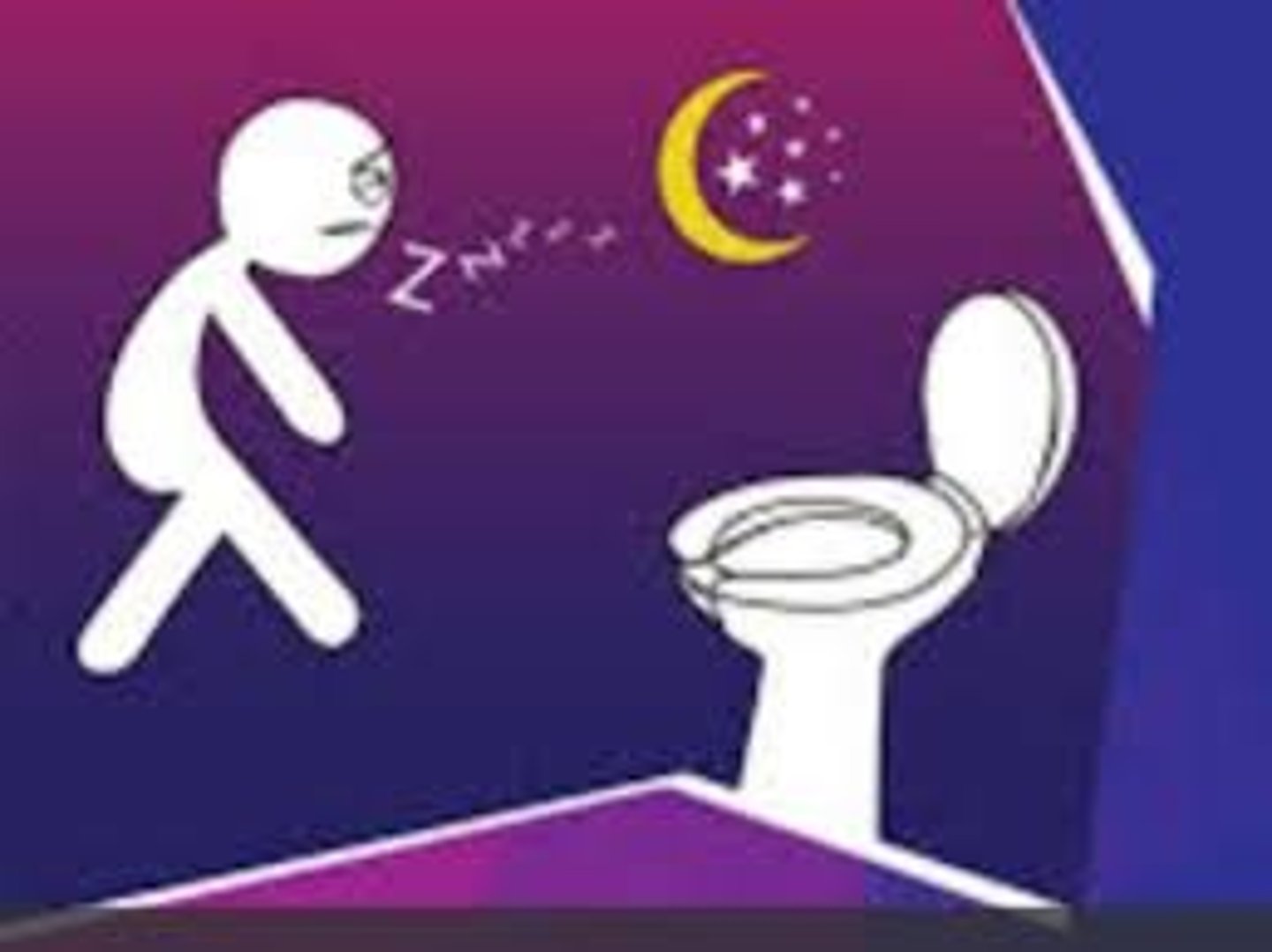 <p>waking up to empty the bladder at night, interrupting sleep patterns</p>