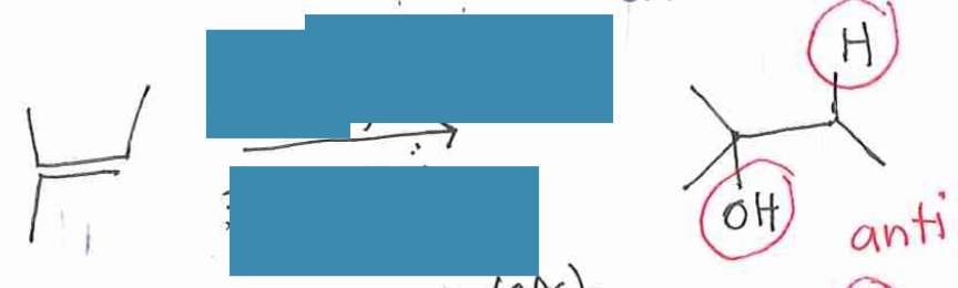 <p>Anti</p><p>MK</p><p>No Rearrangement</p>