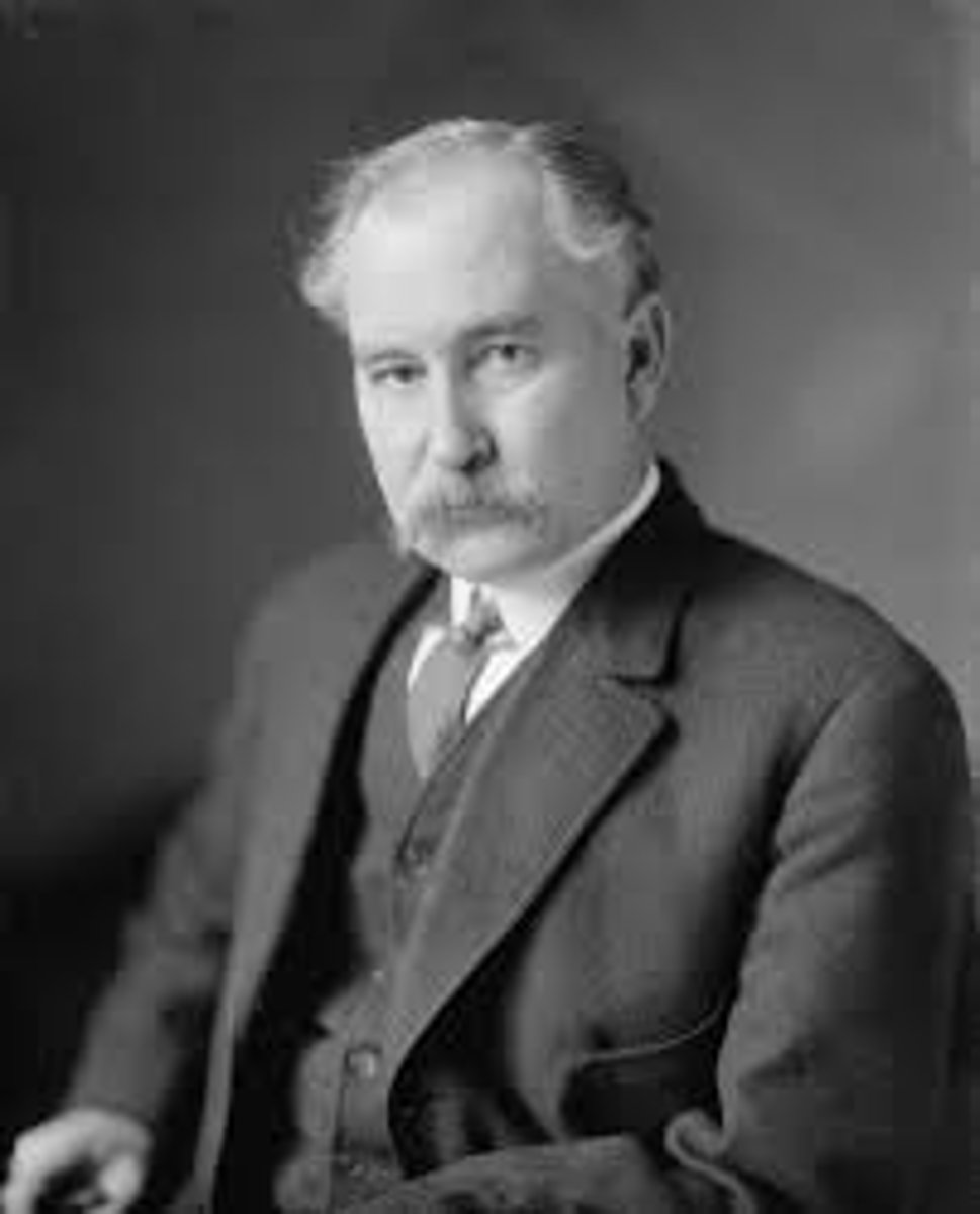 <p>A scheming conservationist who served as secretary of the interior under Warren G. Harding. Fall was one of the key players in the notorious Teapot Dome scandal.</p>