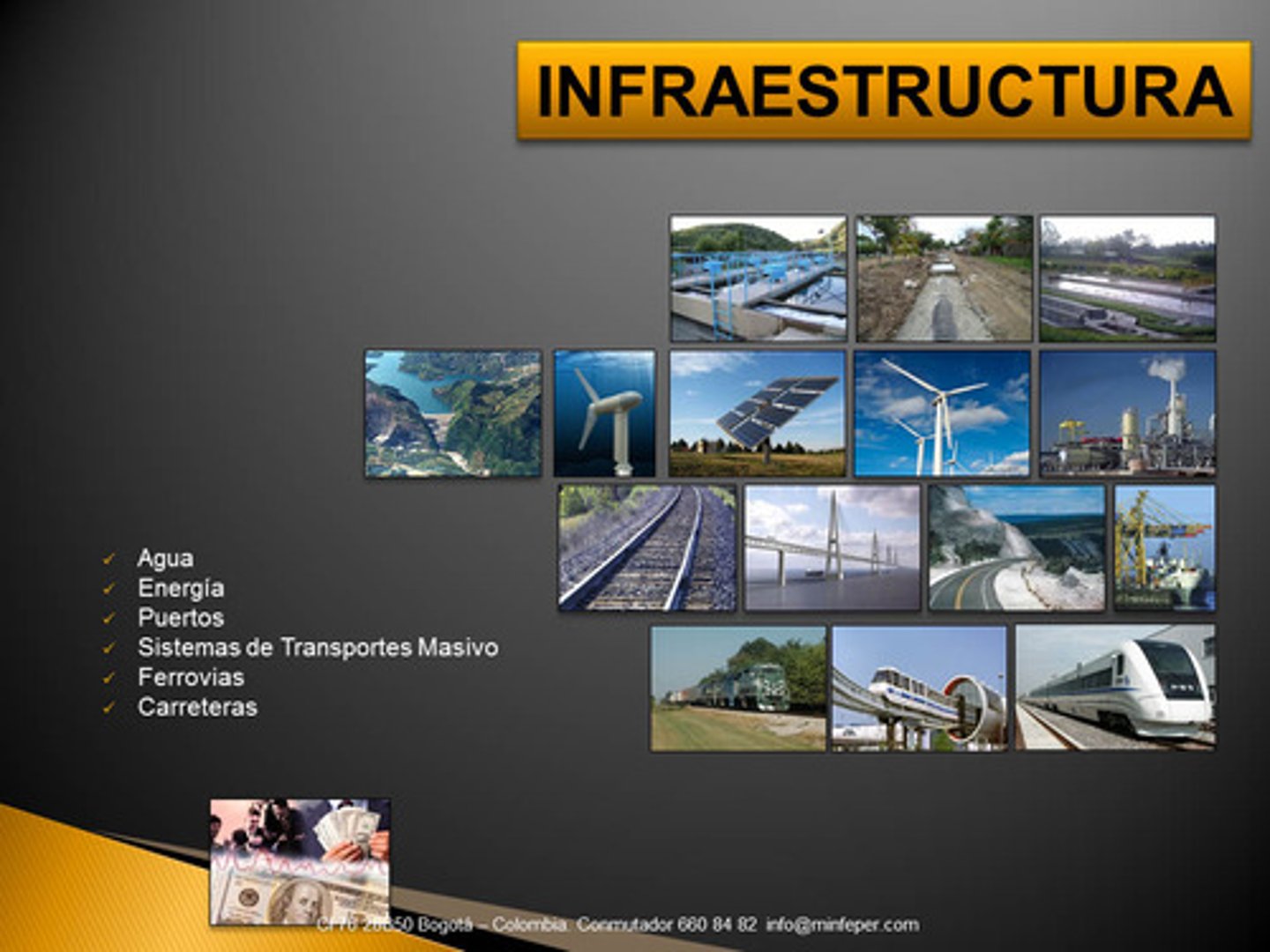 <p>the infrastructure</p>