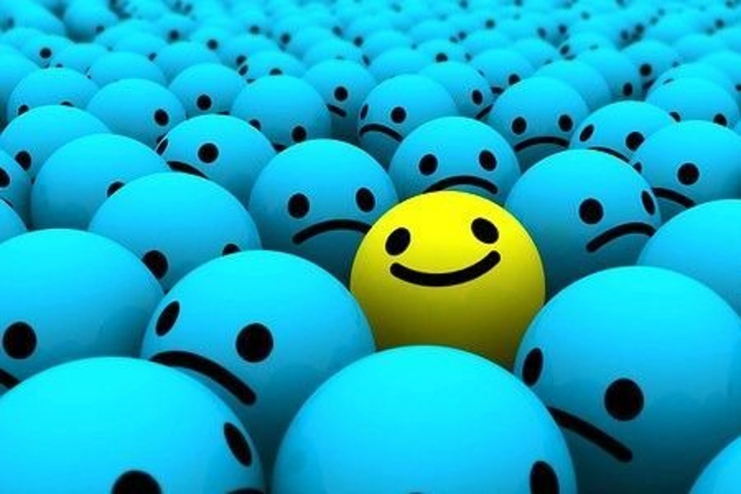 <p>stays positive</p>