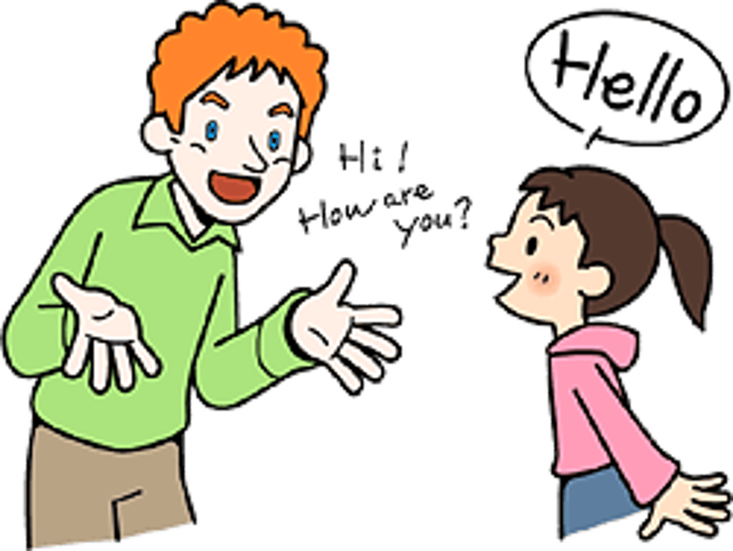 <p>to speak English</p>