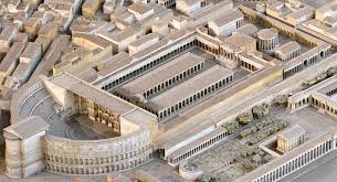 <p>The theatre complex of pompey had a large _________ to increase public favor</p>