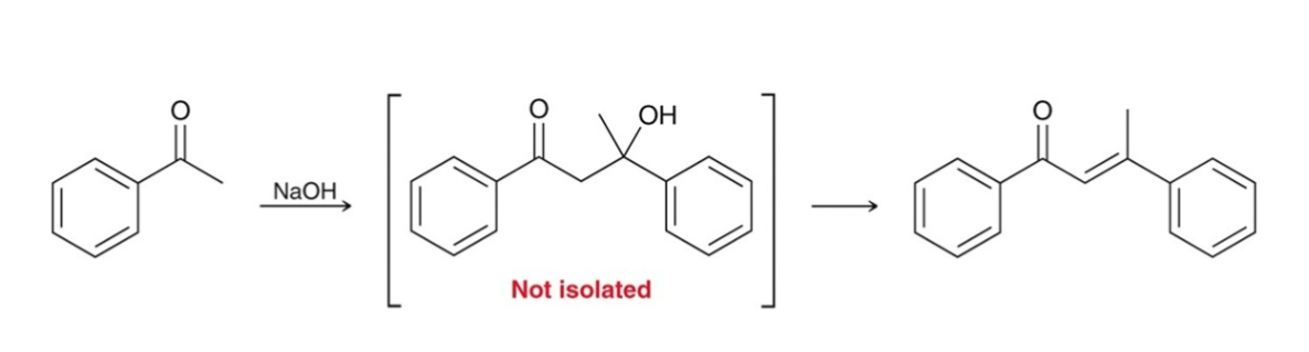 <p>B/c aldol condensation is favored, often it is impossible to isolate the aldol addition product.</p>