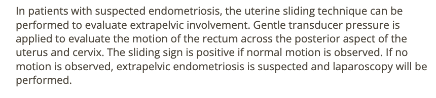 <p>a) extrapelvic endometriosis</p>