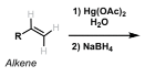 <p style="text-align: start">Oxymercuration of Alkenes using Hg(OAc)2 and H2O</p>