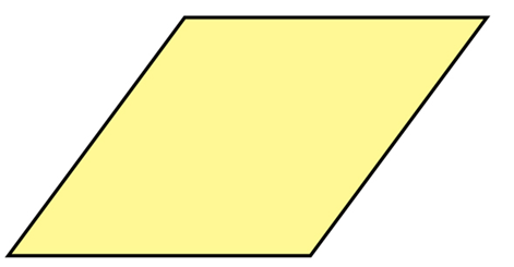 <p>True or False: A <u>Rhombus</u> has 2 sets of opposite sides parallel</p>