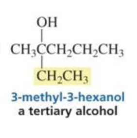 <p>Tertiary alcohol</p>