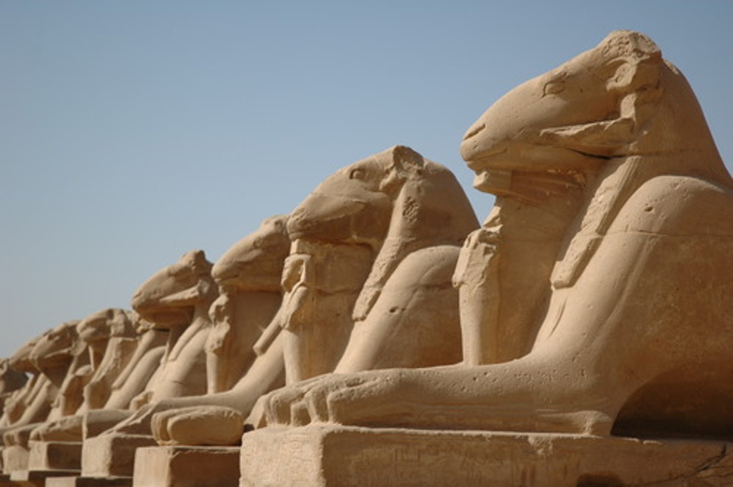<p>The Sphinx in Rek-minh-Re at Thebes, (in the form of a lion with the head of a Ram).</p>