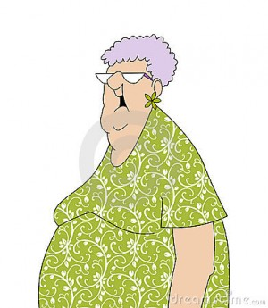 <p>matron (noun) </p>