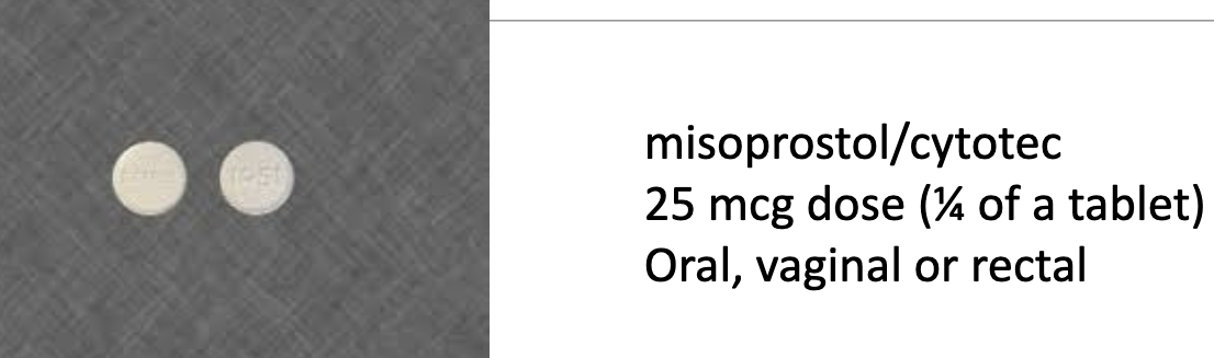 <p>•Prostaglandins:</p><p>•help soften and open the cervix by triggering inflammatory responses. They increase cytokines like interleukin-8, which attract white blood cells and promote collagen breakdown and tissue remodeling</p><ul><li><p>cervidil (dinoprostone)</p></li><li><p>misoprotol (cytotec)</p></li><li><p>contraindiacation c section </p></li></ul><p></p>