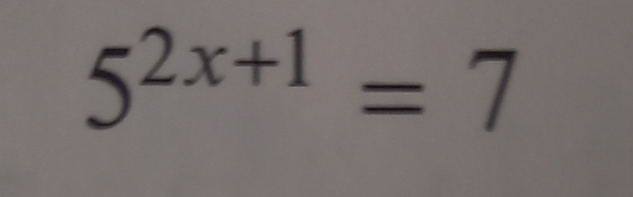 <p>How would you solve the following equation? </p>