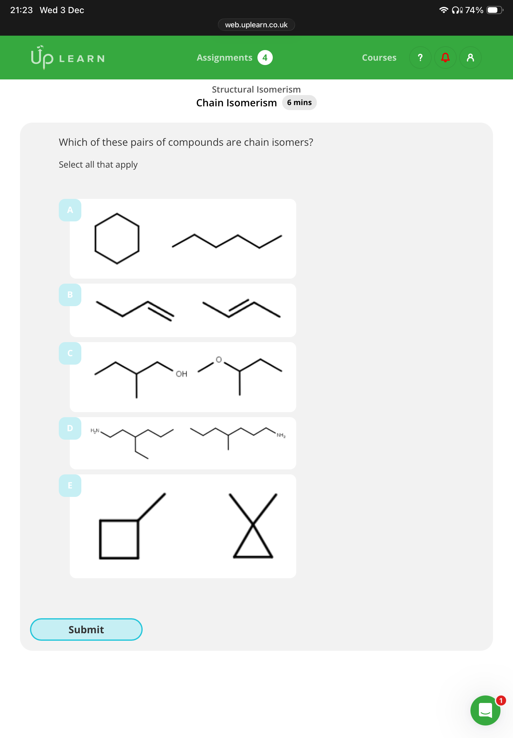 <p>1.What are chain isomers?</p><p>2 answer the image:</p>