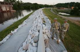 <p>Water is rising on the coast a wall or levee is built to keep water out. What are on positive and one negative impact</p>