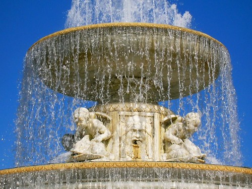 fountain, spring