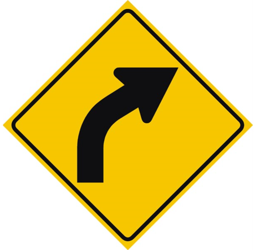 <p>road curves slow down</p>