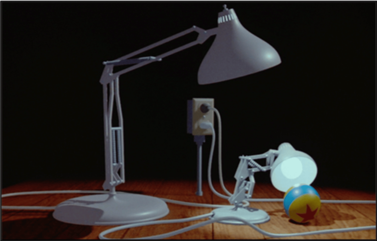 <p>Pixar's first animation after Ed Catmull and John Lasseter left Industrial Light and Magic's computer division. It is the source of Pixar's corporate logo</p>