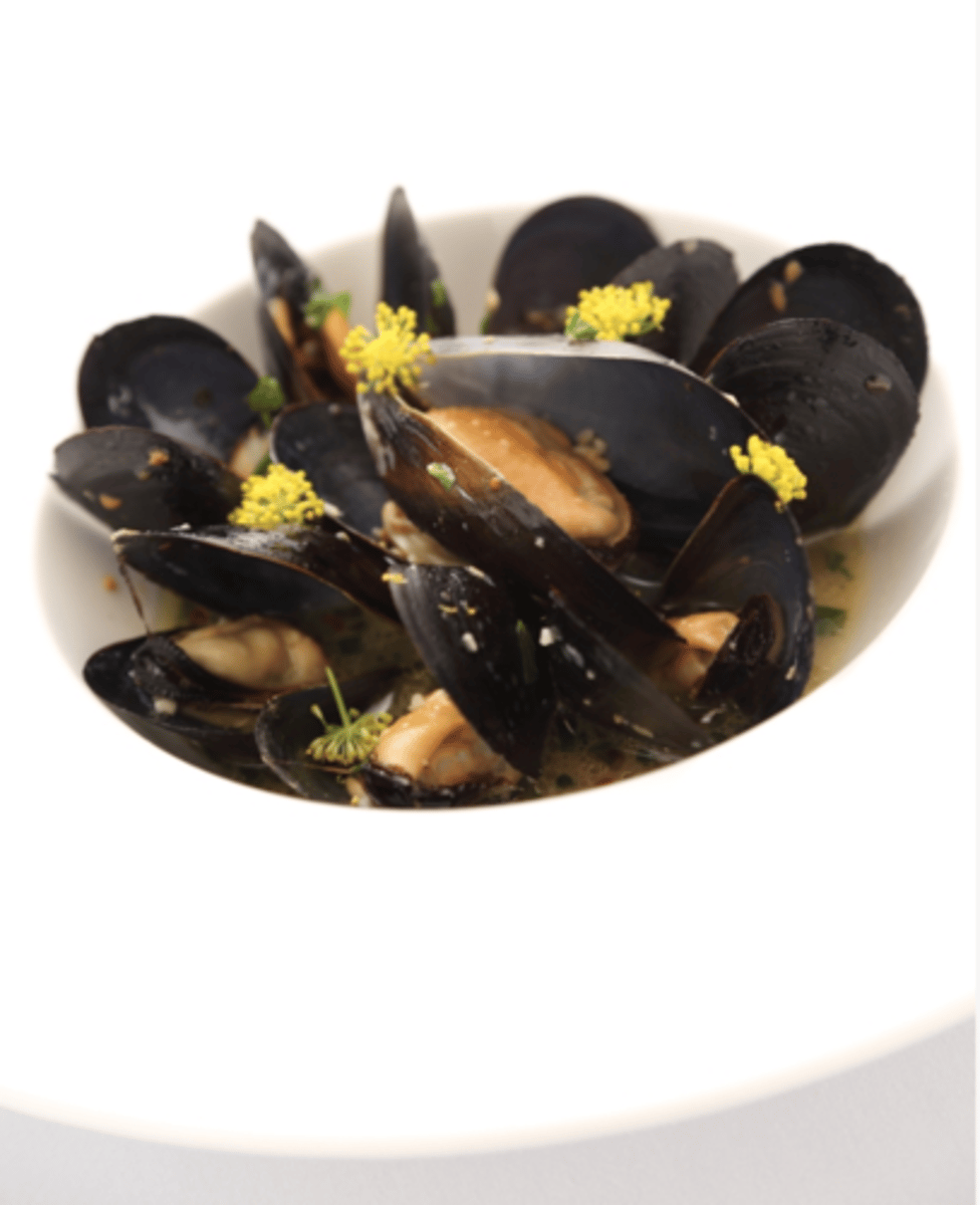 <p>white wine sauce</p>