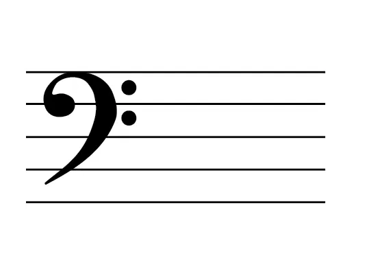 <p>“f” clef</p>
