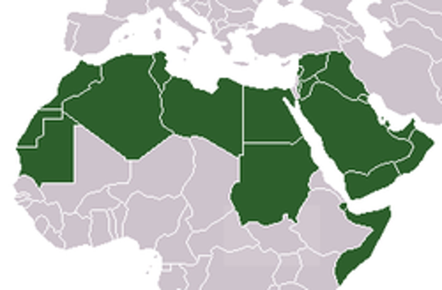 <p>an ideology that called for the unification of all land in North Africa and the Middle East</p>
