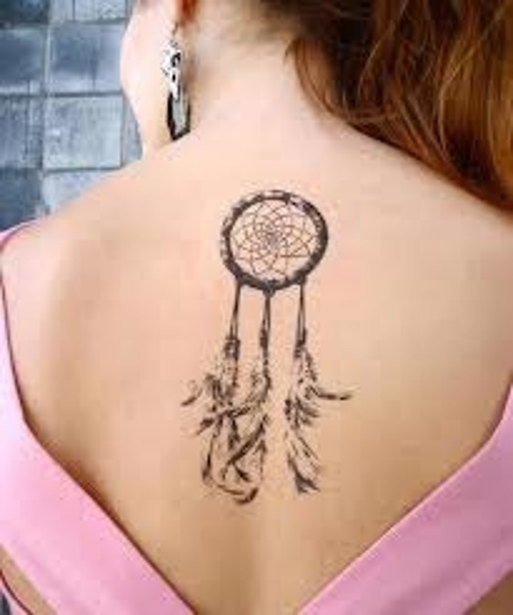 <p>dibujo permanente en su piel</p>