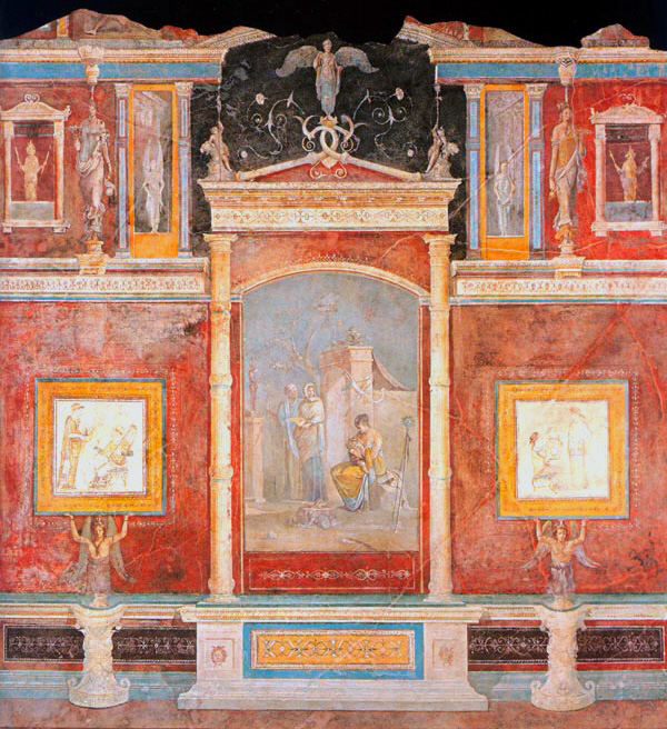 <p>Second style wall painting</p>