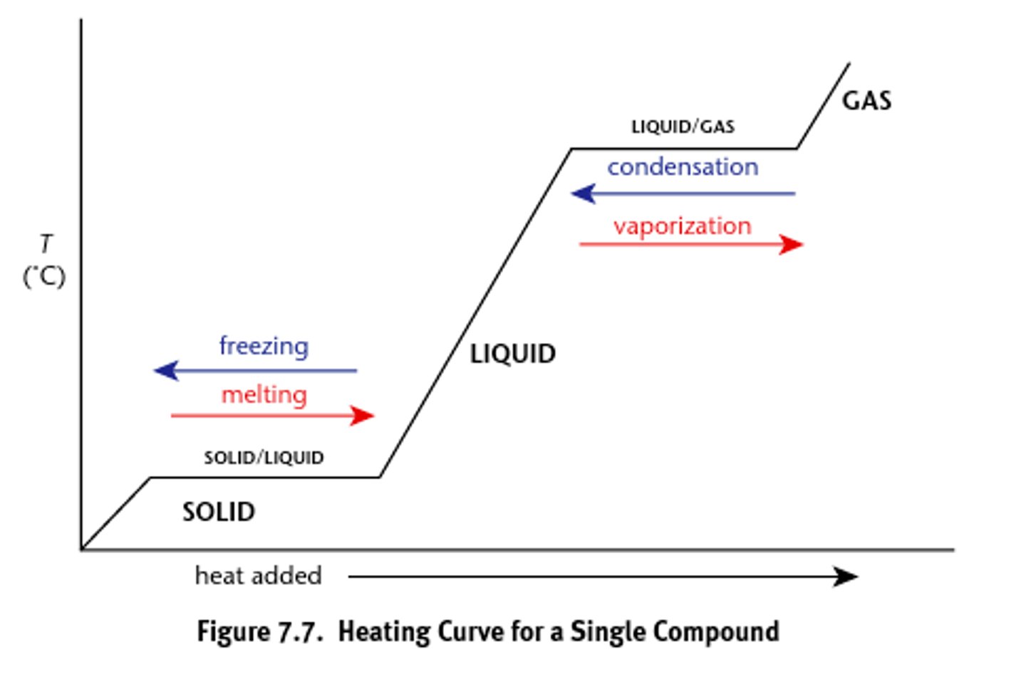 <p>change regions do not undergo changes in temp— at constant temp</p>