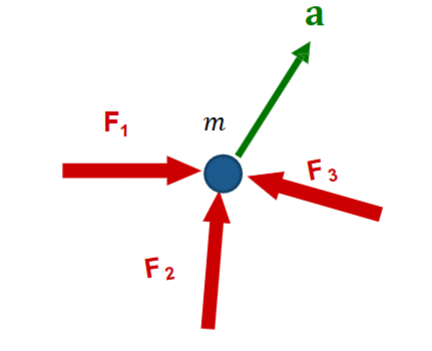 <p>ΣF = ma</p>