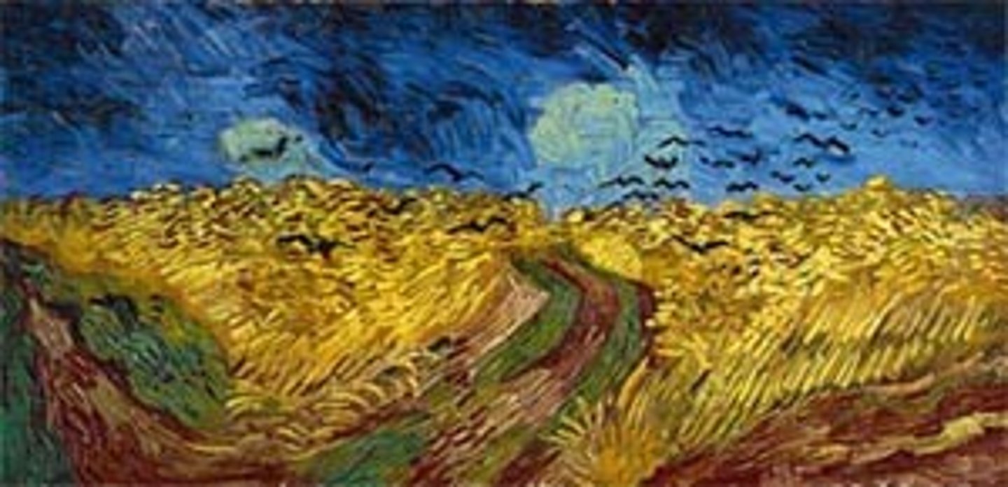 <p>Wheat Field With Crows</p><p>(Sent to his brother)</p>