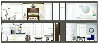 <p>Өрөөг дээшээс эсвэл хажуунаас хуваагаад дотор бүтэц нь яаж харагдахыг үзүүлсэн зураг</p>