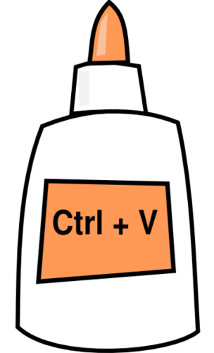 <p>(n) dán - paste<br>= Ctrl + V</p>
