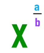 <p>Fractional Exponent Rule: </p><p></p><p></p>