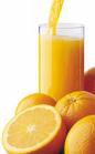Orange juice is more acidic by 1pH