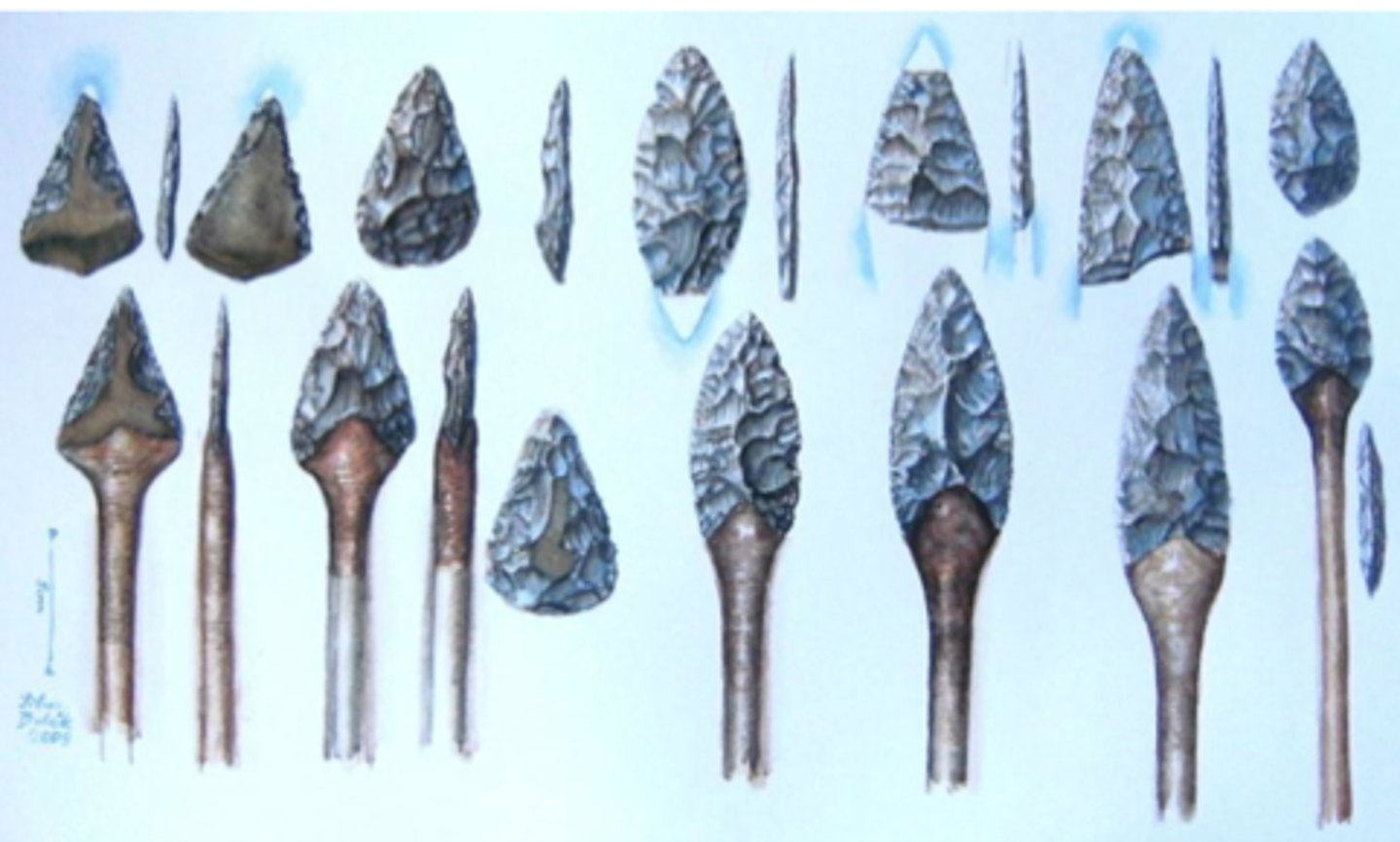 <p>The middle part of the Old Stone Age, associated with Mousterian tools, which Neandertals produced using the Levallois technique.</p>