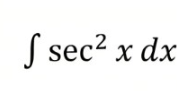 <p>/sec²x dx</p>