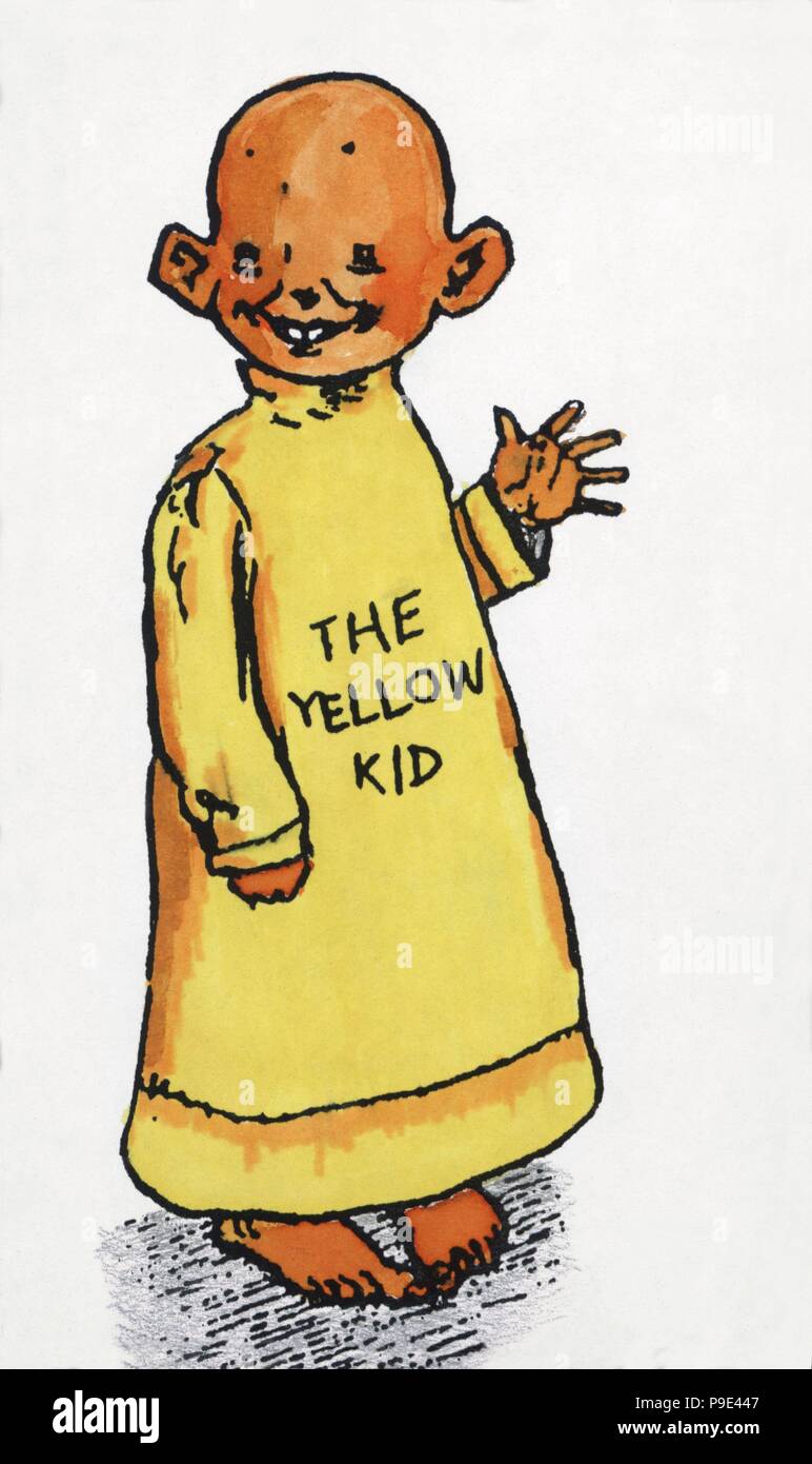 <p>THE YELLOW KID </p>