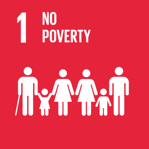 <p>No Poverty</p><p>Aims to remove poverty and inequality and build resilience within and among nations.</p>
