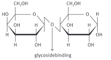 <p>= disacharide opgebouwd uit a-glucose en b-galactose. </p>