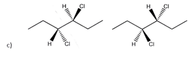 <p>What is the relationship between each pair of compounds</p>