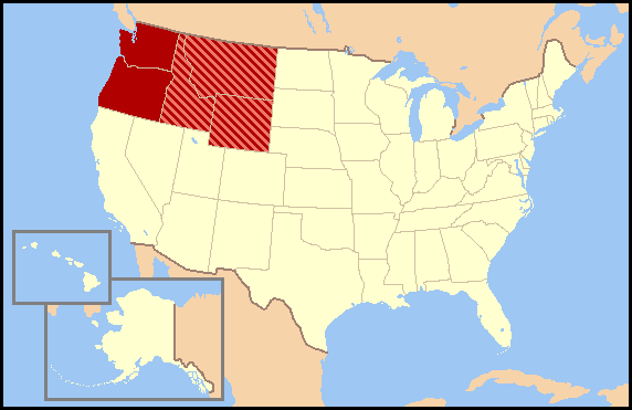 <p>Pacific Northwest</p>