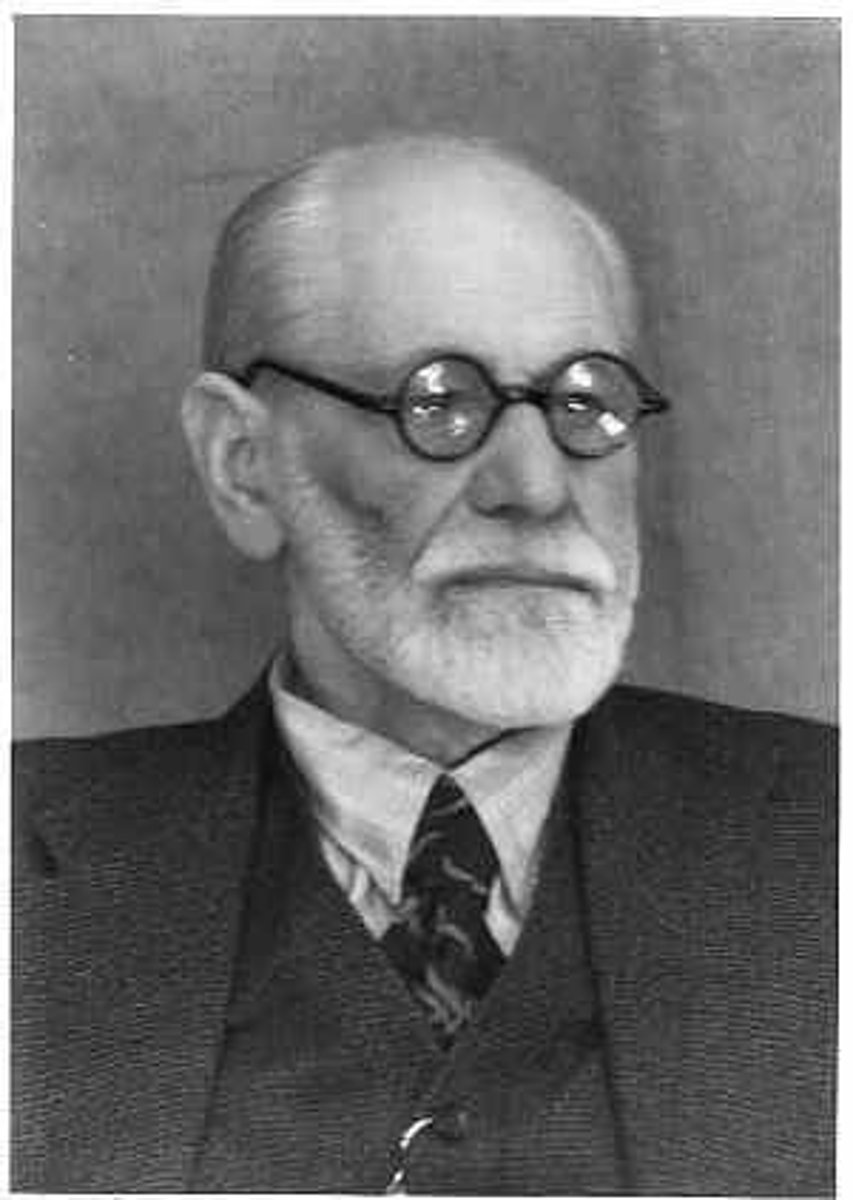 <p>- the physician whose work focused on the unconscious causes of behavior and personality formation; founded psychoanalysis. He believed that dream were key to unlocking the unconscious.</p>