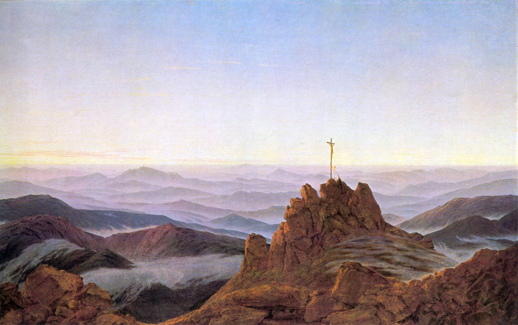 <p><em>Matin sur le Riesengebirge</em></p>
